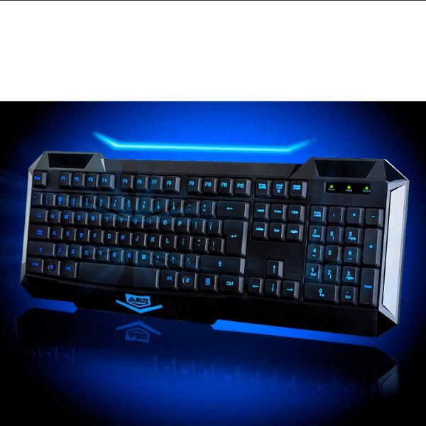 A JAZZ-AJAZZ A5 + USB retroiluminado LED Teclado ergonômico